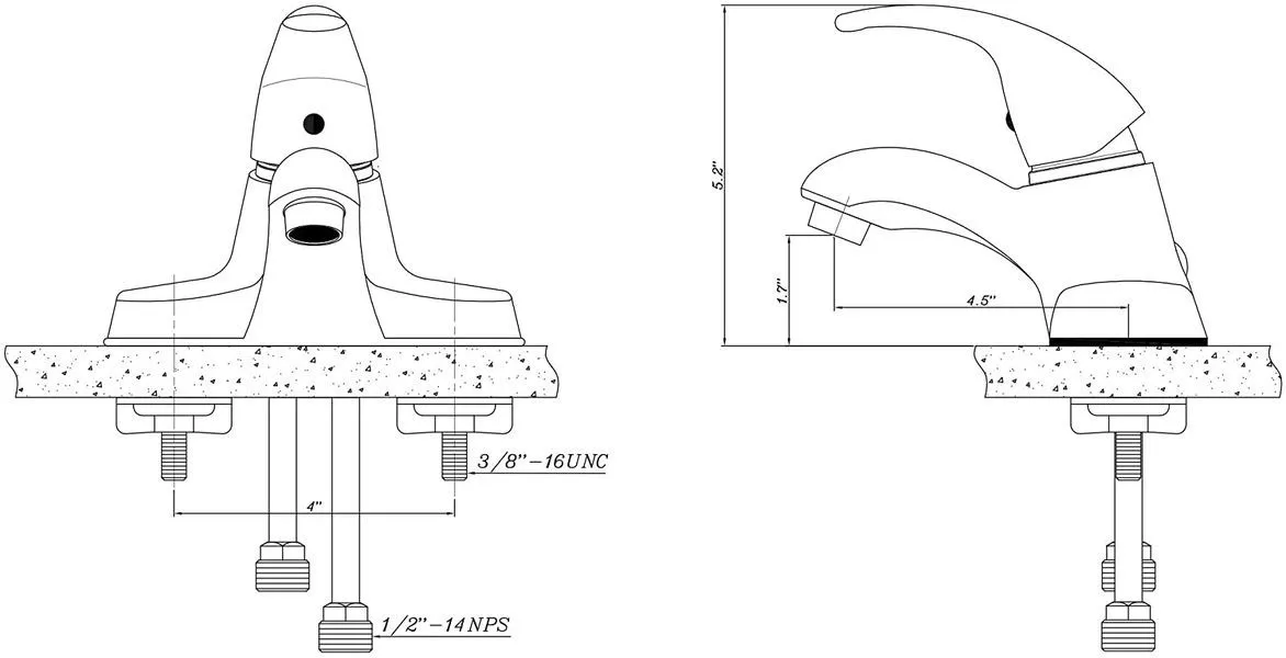 Heavy Duty Single Lever Arc RV